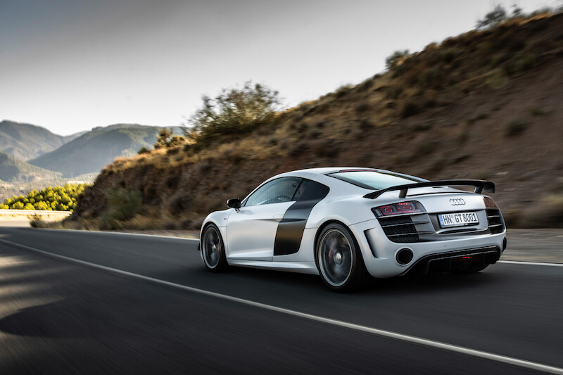 Najwyższe osiągi w swej najczystszej formie: Nowe Audi R8 Coupé V10 GT RWD