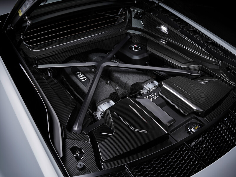 Najwyższe osiągi w swej najczystszej formie: Nowe Audi R8 Coupé V10 GT RWD