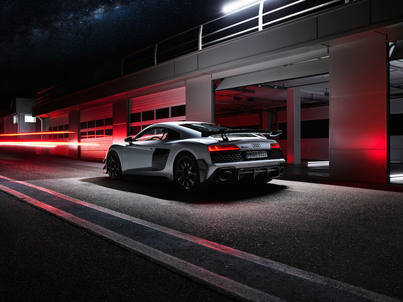 Najwyższe osiągi w swej najczystszej formie: Nowe Audi R8 Coupé V10 GT RWD