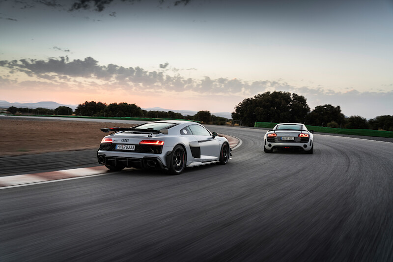 Najwyższe osiągi w swej najczystszej formie: Nowe Audi R8 Coupé V10 GT RWD