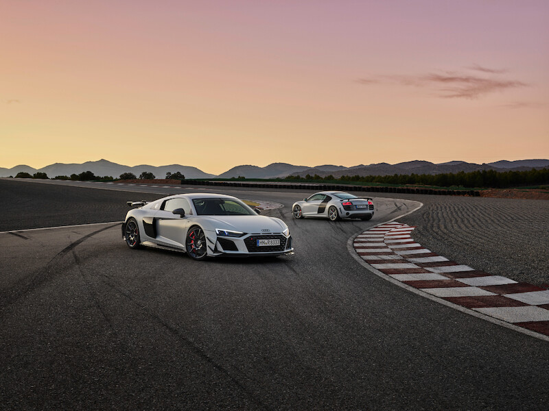 Najwyższe osiągi w swej najczystszej formie: Nowe Audi R8 Coupé V10 GT RWD