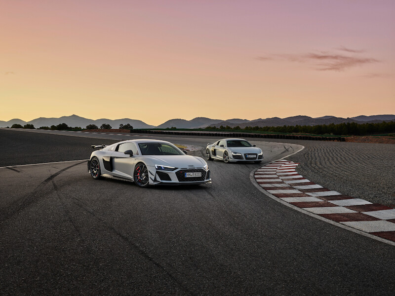 Najwyższe osiągi w swej najczystszej formie: Nowe Audi R8 Coupé V10 GT RWD