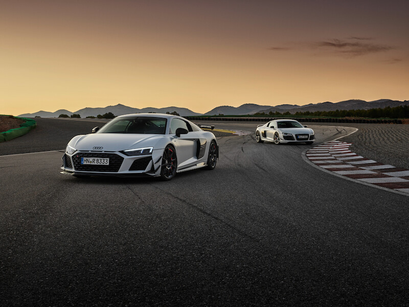 Najwyższe osiągi w swej najczystszej formie: Nowe Audi R8 Coupé V10 GT RWD