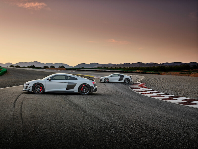 Najwyższe osiągi w swej najczystszej formie: Nowe Audi R8 Coupé V10 GT RWD