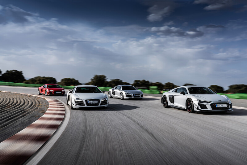 Najwyższe osiągi w swej najczystszej formie: Nowe Audi R8 Coupé V10 GT RWD