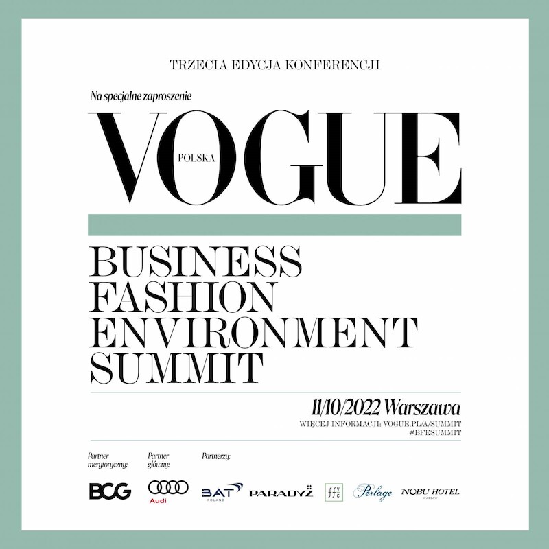 Audi po raz trzeci z rzędu partnerem Business Fashion Environment Summit