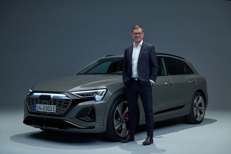 Nowe Audi Q8 e-tron: udoskonalona wydajność i zasięg, wyrafinowany design