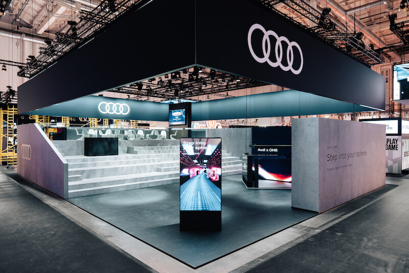 &#8220;Step into your sphere - wejdź do swojej przestrzeni&#8221; - Audi na OMR Festival 2023