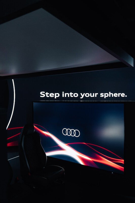 &#8220;Step into your sphere - wejdź do swojej przestrzeni&#8221; - Audi na OMR Festival 2023