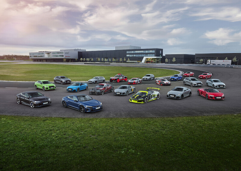 &#8220;Czerwony Romb&#8221; w &#8220;Zielonym Piekle&#8221;: 40 lat Audi Sport GmbH i specjalny występ na Nürburgring