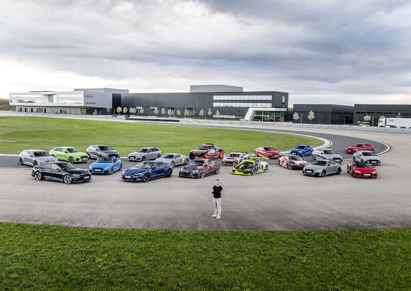 &#8220;Czerwony Romb&#8221; w &#8220;Zielonym Piekle&#8221;: 40 lat Audi Sport GmbH i specjalny występ na Nürburgring