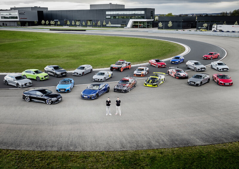 &#8220;Czerwony Romb&#8221; w &#8220;Zielonym Piekle&#8221;: 40 lat Audi Sport GmbH i specjalny występ na Nürburgring