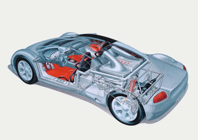 &#8220;Czerwony Romb&#8221; w &#8220;Zielonym Piekle&#8221;: 40 lat Audi Sport GmbH i specjalny występ na Nürburgring