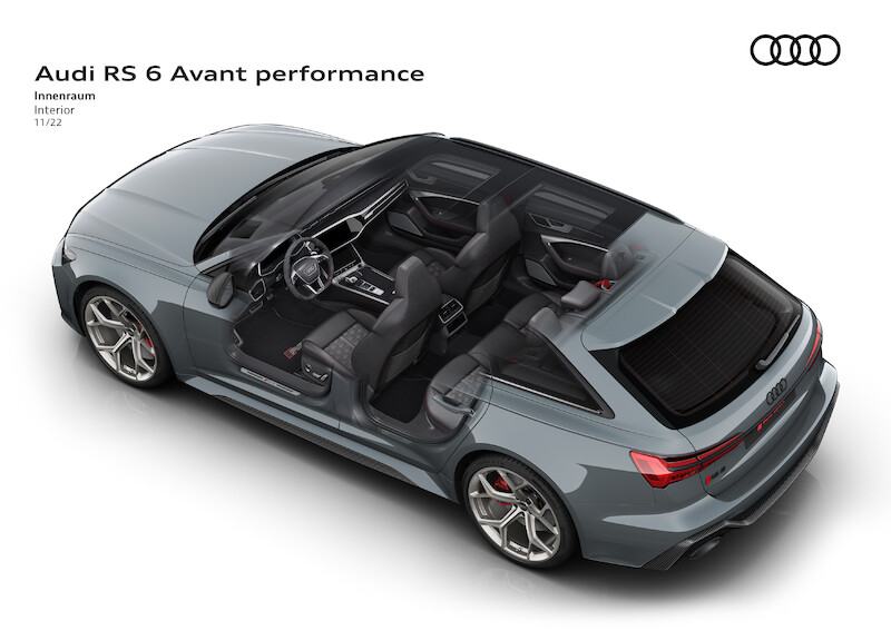 Pełna dynamiki moc i ekspresyjny design: Audi RS 6 Avant performance