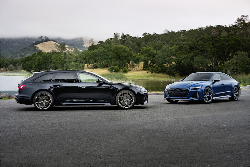 Pełna dynamiki moc i ekspresyjny design: Audi RS 6 Avant performance