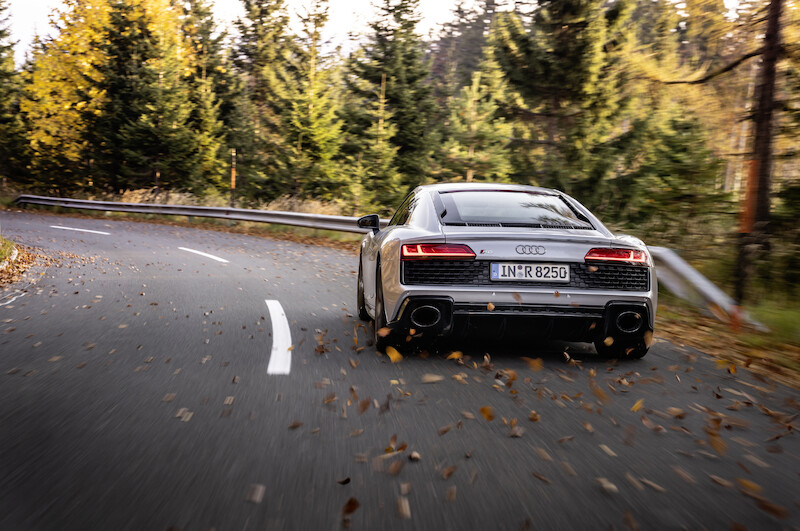 Audi R8: wyścigowe dziedzictwo na co dzień