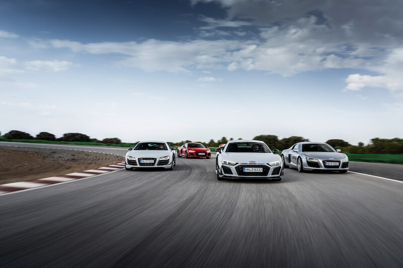 Audi R8: wyścigowe dziedzictwo na co dzień