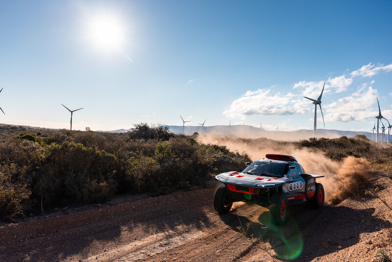 Audi RS Q e-tron: ostatni test przed Rajdem Dakar 2024
