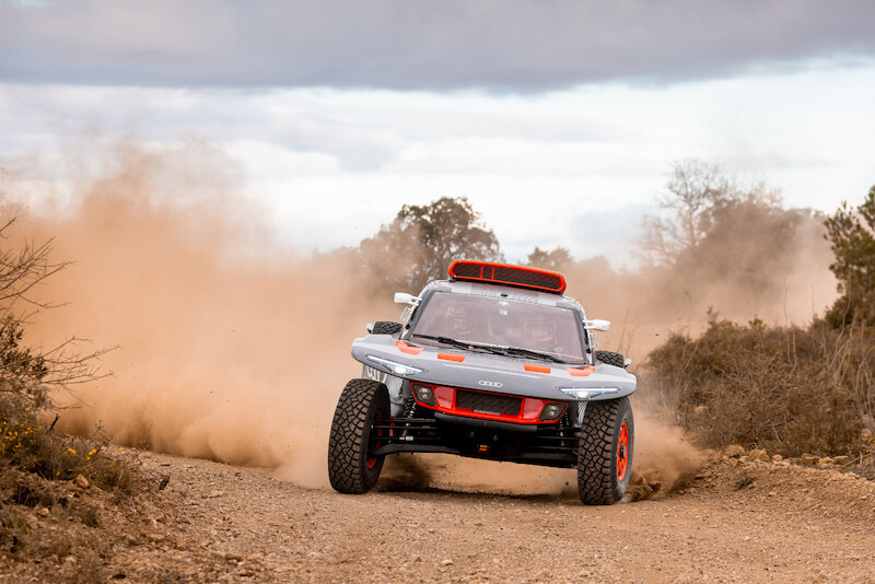Audi RS Q e-tron: ostatni test przed Rajdem Dakar 2024