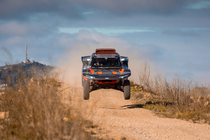 Audi RS Q e-tron: ostatni test przed Rajdem Dakar 2024