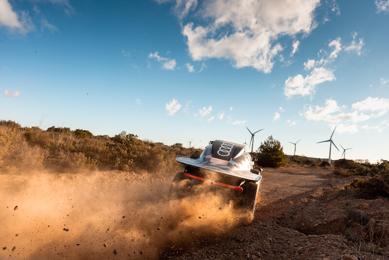 Audi RS Q e-tron: ostatni test przed Rajdem Dakar 2024