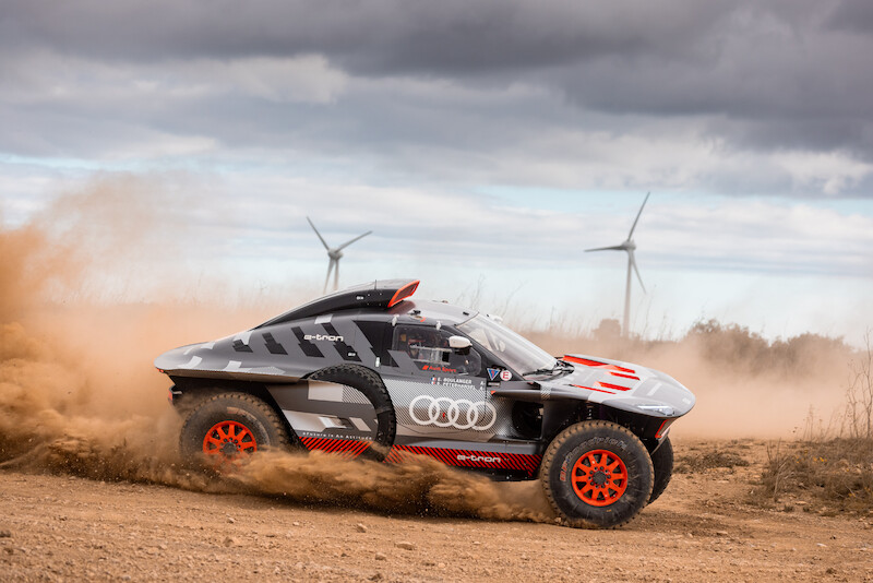 Audi RS Q e-tron: ostatni test przed Rajdem Dakar 2024