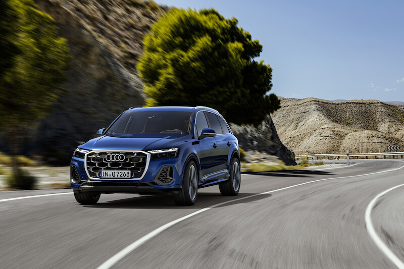 Mocne pod względem designu, komfortu i technologii: odnowione Audi Q7