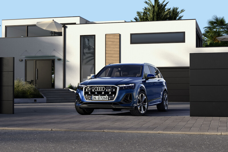 Mocne pod względem designu, komfortu i technologii: odnowione Audi Q7