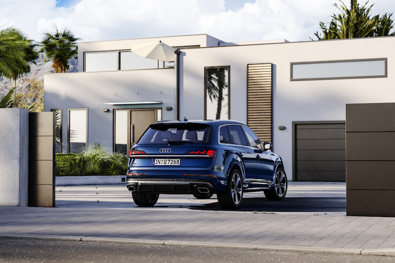 Mocne pod względem designu, komfortu i technologii: odnowione Audi Q7