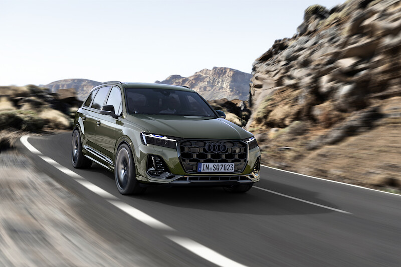 Mocne pod względem designu, komfortu i technologii: odnowione Audi Q7