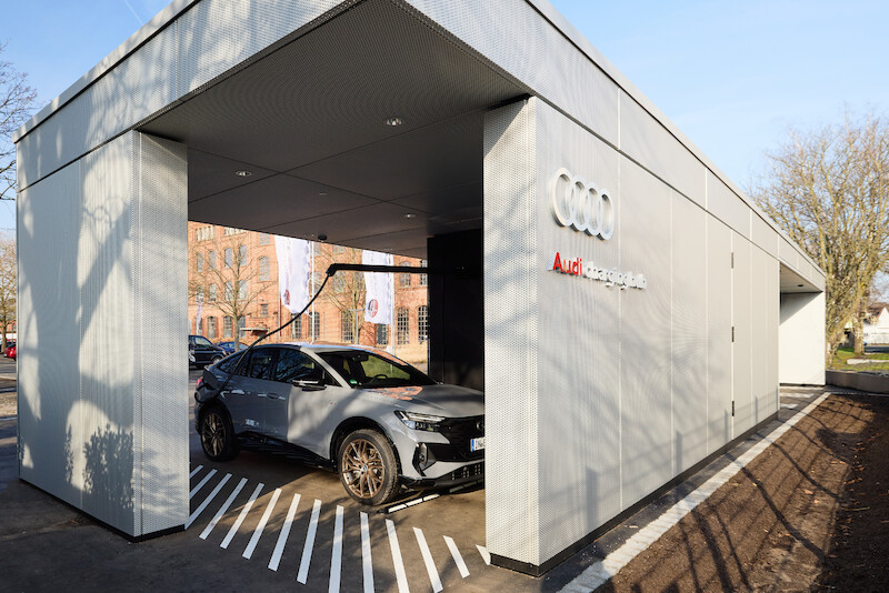 Centrum ładowania Audi we Frankfurcie: łatwo, szybko i bez barier