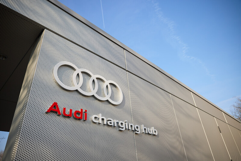 Centrum ładowania Audi we Frankfurcie: łatwo, szybko i bez barier