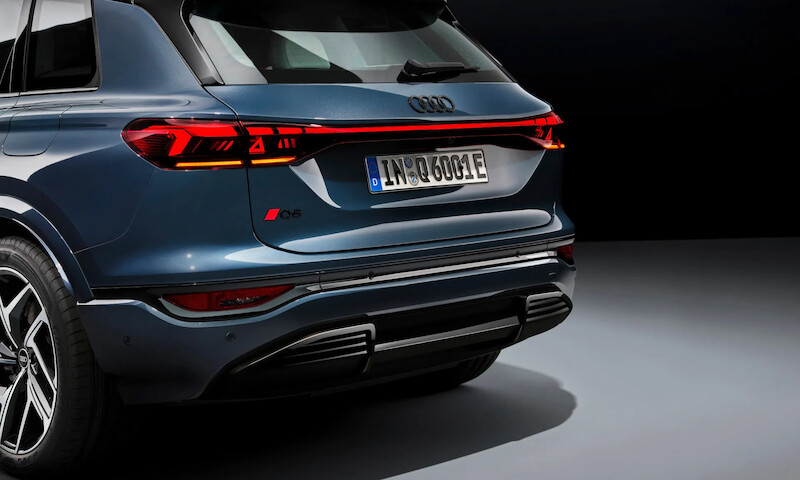 Wyjątkowa technologia oświetlenia Audi Q6 e-tron
