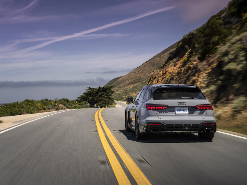 Audi RS 6 Avant GT na Zachodnim Wybrzeżu USA