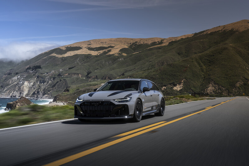 Audi RS 6 Avant GT na Zachodnim Wybrzeżu USA