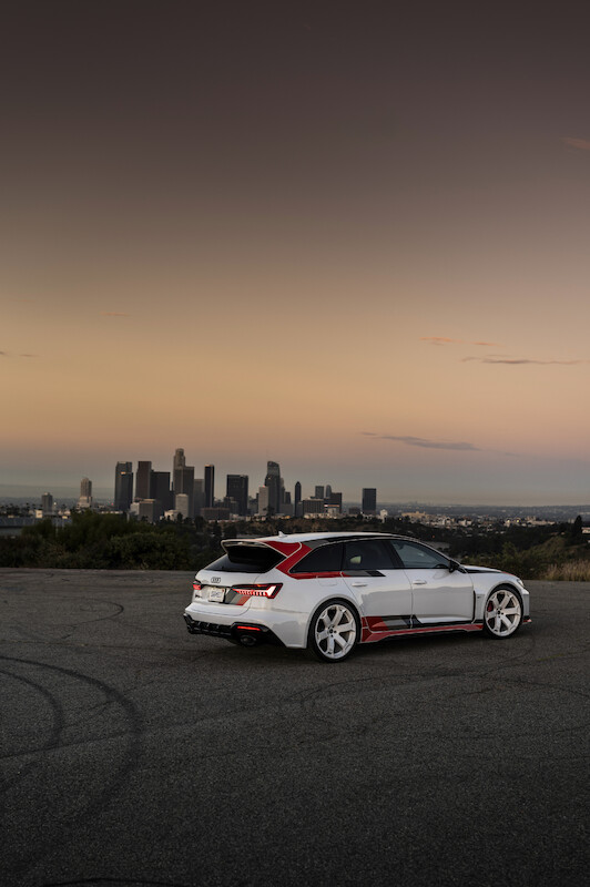 Audi RS 6 Avant GT na Zachodnim Wybrzeżu USA