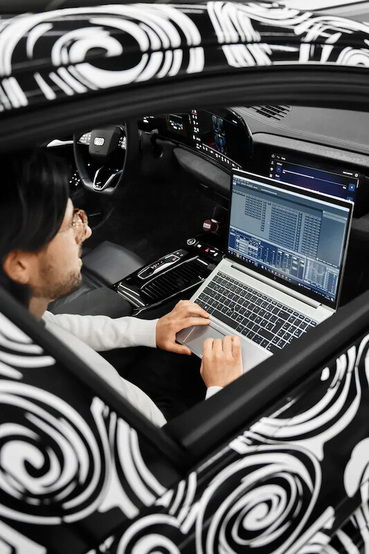 Ulotny smak dźwięku: wrażenia akustyczne w Audi A6 e-tron