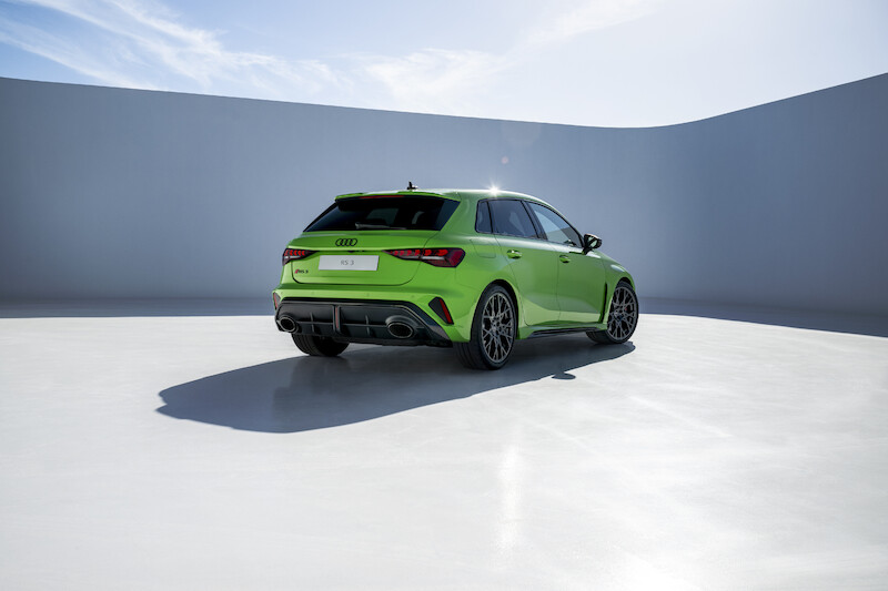 Uczta dla zmysłów: ulepszone Audi RS 3