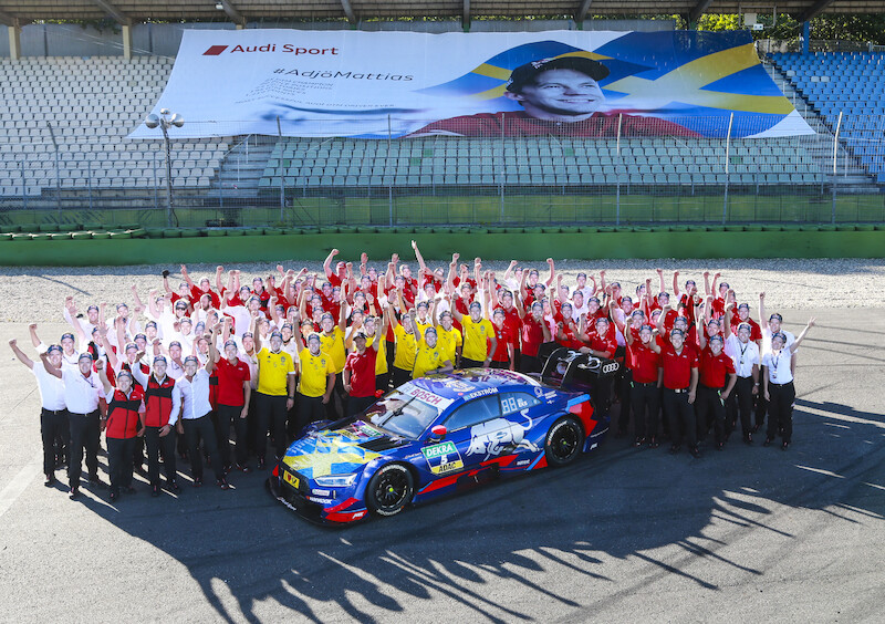 Audi: &#8222;Mattias Ekström, dziękujemy!&#8221;
