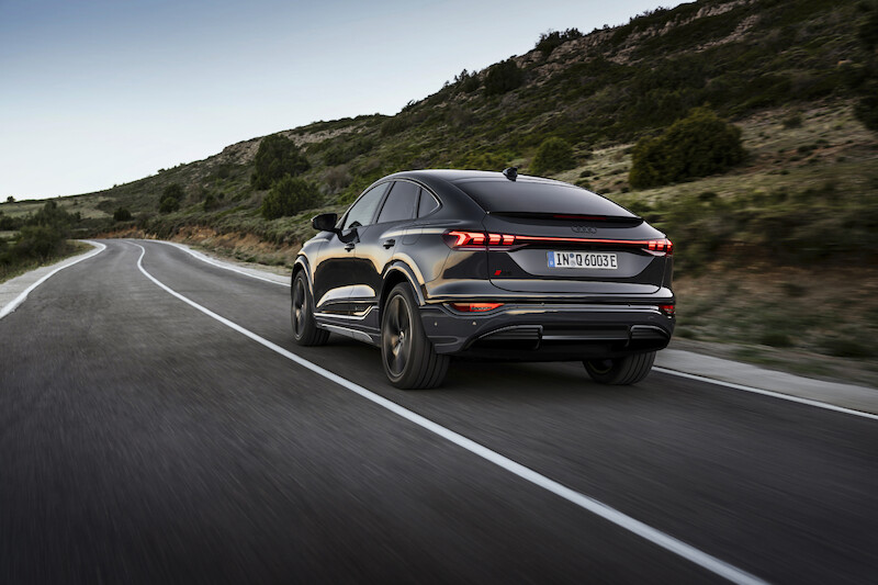 Ekscytujący design i największy zasięg w rodzinie modeli: nowe Audi Q6 Sportback e-tron