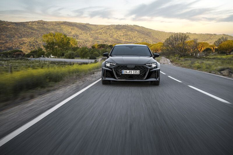 Precyzja dynamiki poprzecznej: krzywa osiągów Audi RS 3
