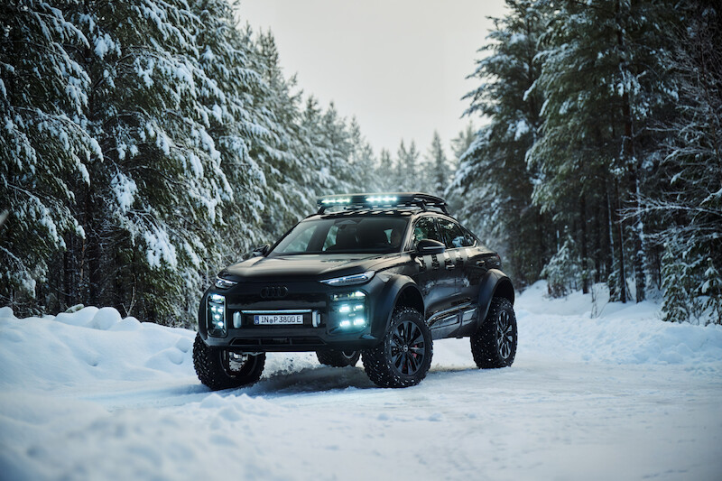 Gotowy do wytyczania nowych szlaków – Audi prezentuje koncepcyjny model Q6 e-tron w wersji terenowej
