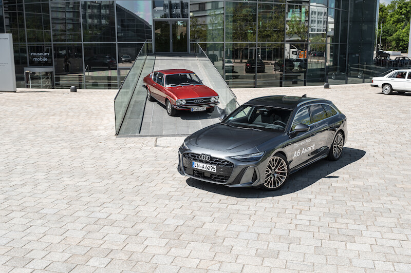 Dziewięć pokoleń sukcesu: nowe Audi A6 spotyka swoich przodków