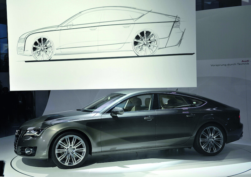 Estetyczny atleta - Audi A7 Sportback