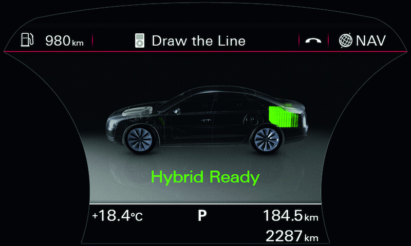 Wzorzec efektywności - Audi A8 hybrid