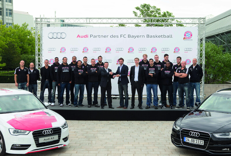 Koszykarze FC Bayern z wizytą w Audi
