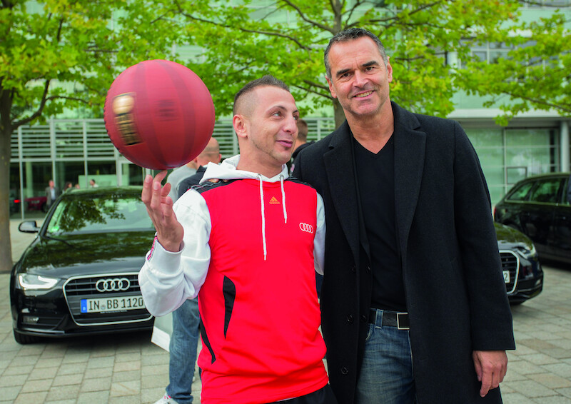 Koszykarze FC Bayern z wizytą w Audi
