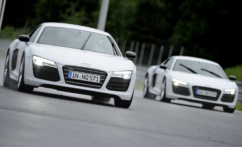 Audi R8 - tor Poznań