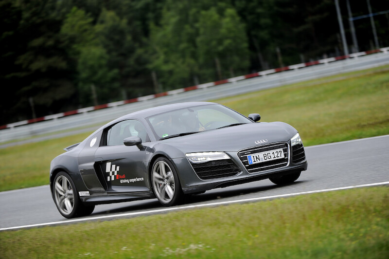 Audi R8 - tor Poznań
