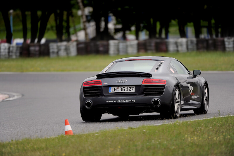 Audi R8 - tor Poznań